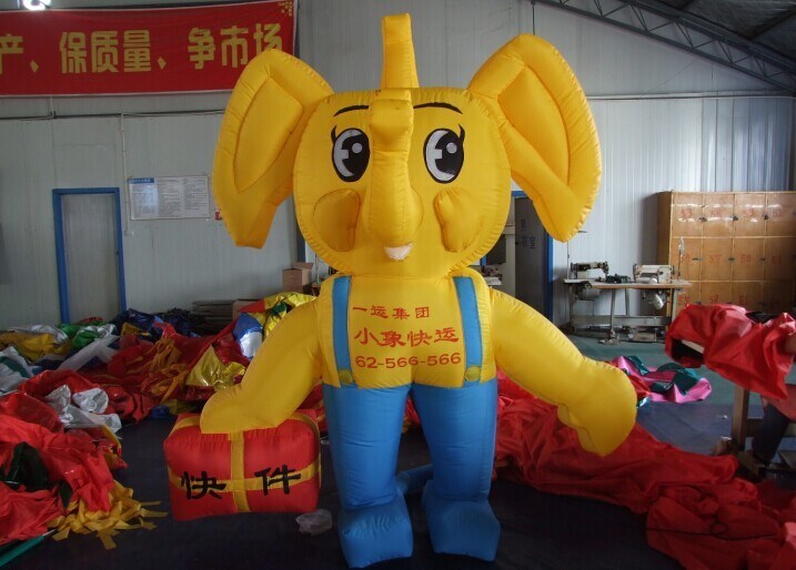 淮安大象充气卡通气模